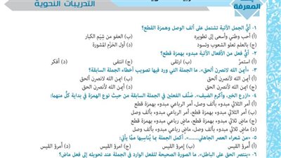 الثانوية العامة 2025.. 750 سؤالا في النحو.. الامتحان في جيبك