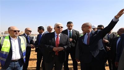 وزير التعليم العالي يتابع اقتراب الجامعة الفرنسية في مصر من افتتاح حرمها الجديد بالشروق