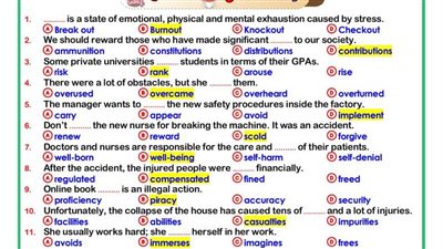 الثانوية العامة 2025.. أقوى مراجعة في ليلة امتحان الانجليزي بصيغة بي دي إف