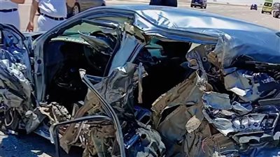 حادث مروع على طريق العلمين اليوم يودي بحياة أسرة كاملة بسبب السرعة الزائدة
