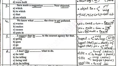 الثانوية العامة 2025.. أصعب 31 جملة في انجليزي النماذج الاسترشادية
