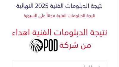 رابط مباشر على موقع السبورة.. الآن نتيجة الدبلومات الفنية 2025 