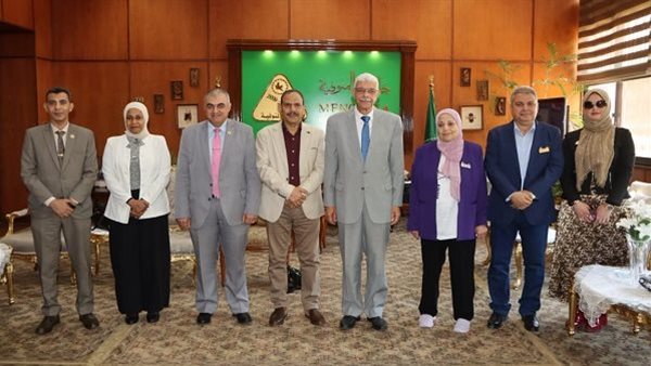 رئيس جامعة المنوفية