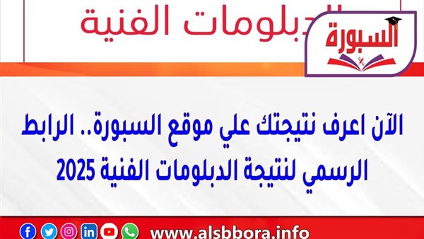 الرابط الرسمي لنتيجة