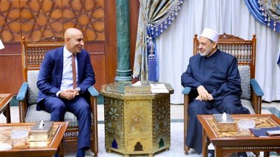 شيخ الأزهر يستقبل وزير التربية والتعليم لبحث التعاون في ترسيخ الهوية الدينية واللغوية بالمدارس 
