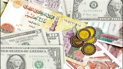 سعر الدولار مقابل العملات في البنوك المصرية اليوم