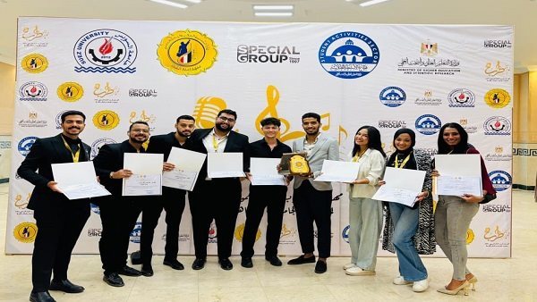  تألق جامعة حلوان