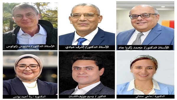 6 باحثين من الجامعة