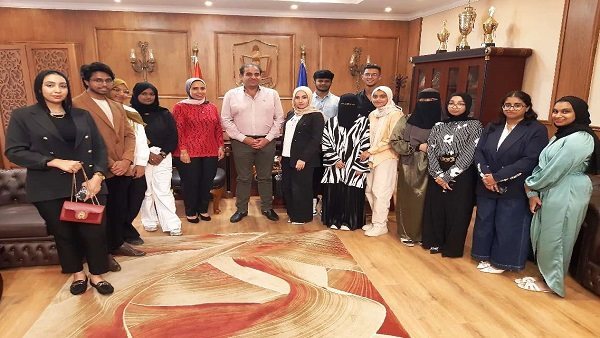 جامعة بورسعيد تستقبل