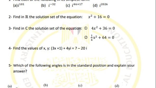 تقييمات رياضيات لغات