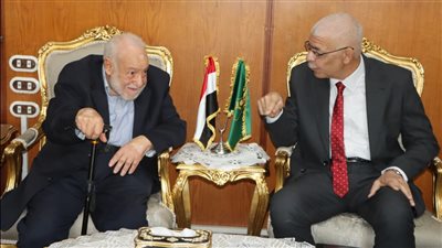 رئيس جامعة المنوفية يتابع مراحل إنشاء مدينة جامعية لطالبات المعهد الفني للتمريض بمنشأة سلطان 