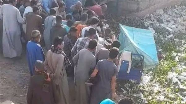 جانب من الحادث 