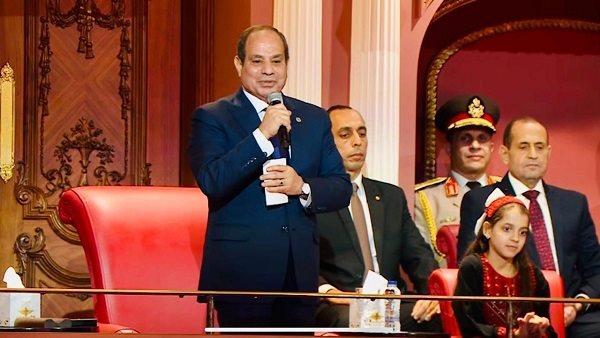 الرئيس السيسي خلال