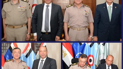 توقيع بروتوكول تعاون بين كلية طب قصر العيني وإدارة الخدمات الطبية بالقوات المسلحة