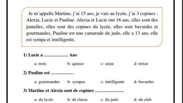 تقييمات الاسبوع الخامس