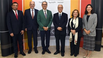 زيارة سفير اليابان إلي جامعة الألمانية بالقاهرة ترسخ للشراكة الاستراتيجية 