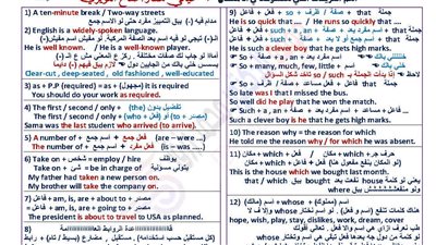 مراجعات نهائية.. 55 تريكاية في اللغة الانجليزية لن يخرج عنها امتحان الثانوية العامة