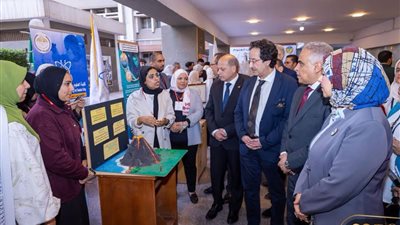 جامعة مدينة السادات تتصدر ملتقى الابتكار وريادة الأعمال بالدلتا