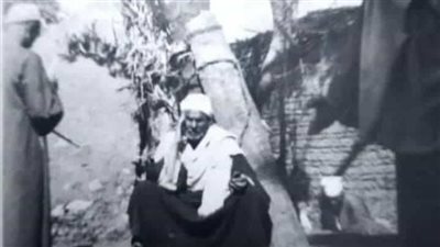 صورة نادرة للحج عبد الوهاب ناجي عمدة بني سويف تشعل مواقع التواصل الاجتماعي