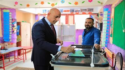 وزير التربية والتعليم يشارك في انتخابات مجلس النواب 2025