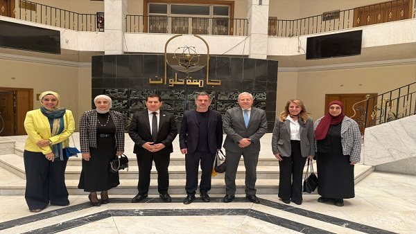 جامعة حلوان تستقبل