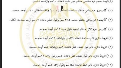 مراجعات نهائية.. أسئلة تقييم الأسبوع الـ 13 الرياضيات التطبيقية الصف الثاني الثانوي