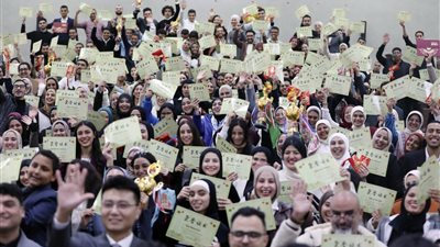 جامعة ٦ أكتوبر تحتفل بالفائزين بمسابقة الأمثال الصينية