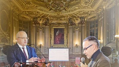 من السوربون.. د. الخشت يعيد بناء علاقة الدين والعلم