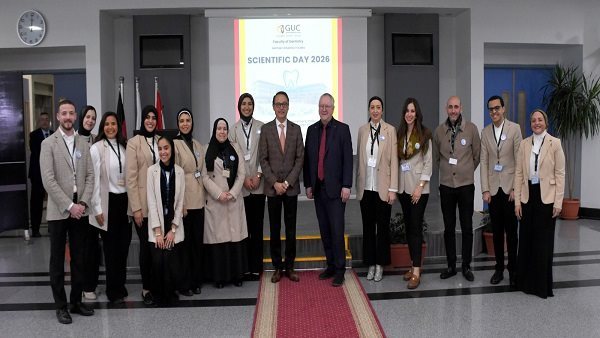 الجامعة الألمانية تحتفل باليوم العلمي الأول لكلية طب الأسنان    