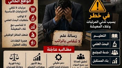 أعضاء هيئة التدريس بالجامعات يطالبون بزيادة المرتبات لمواجهة التضخم