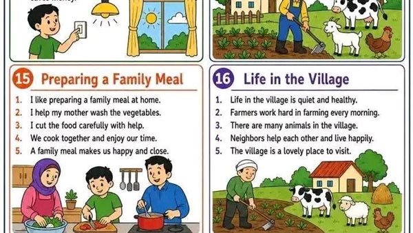 44 برجرافا متوقعا انجليزي رابعة إبتدائي ترم ثاني    