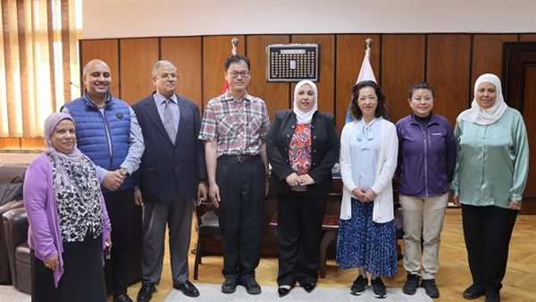 جامعة دمنهور تستقبل وفد من جامعة توهوكو اليابانية    