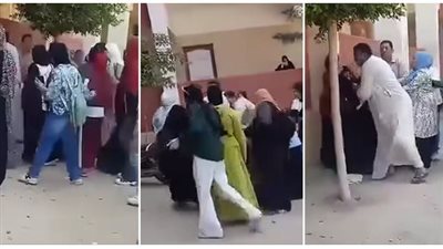 التعدي على معلمة    