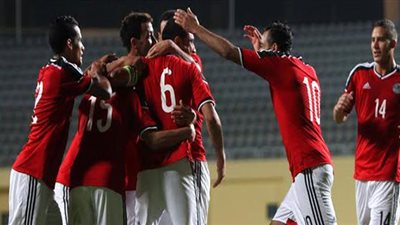 شاهد -- منتخب مصر الاوليمبى يخطف فوز مثير بثلاثية على كينيا