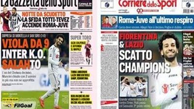 الصحافة الإيطالية: صلاح ' البطل ' ، لديه معدل تهديفي مجنون
