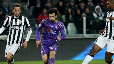 صلاح افضل لاعب في مباراة  فيورنتينا أمام يوفنتوس..شاهد اهدافه