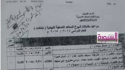 ننشر ..مواعيد مقابلة شيوخ المعاهد الأزهرية للتصفية النهائية