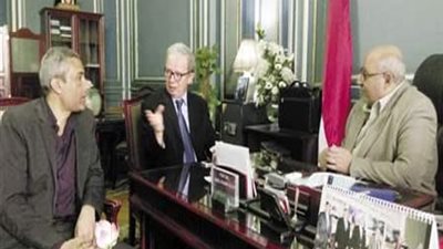 أبو السعود : مشروع مستشفى الصحفيين  مع جامعة عين شمس قيد التنفيذ .. و30 عيادة خارجية مرحلة أولى