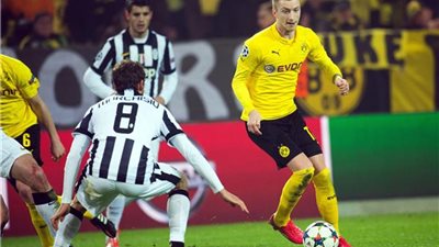 فيديو -- اليوفنتوس يسحق بوروسيا دورتموند ويعلن تأهله بجدارة لربع النهائي