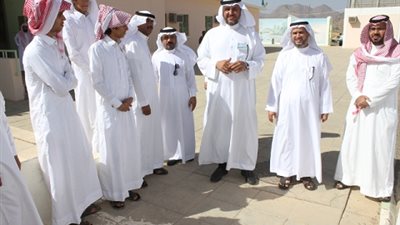 مدير تعليم نجران يتفقد المدارس الحدودية عقب 