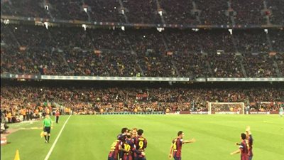 برشلونة يقهر ألميريا برباعية نظيفة