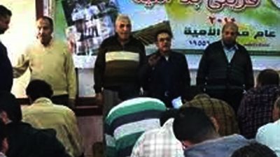 محو الامية بالإسماعيلية تطلق قافلة اعلامية لقرية الروضة لتسليم الشهادات للدارسين