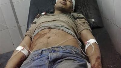 اصابة شاب مجهول الهوية اثر سقوطه من باب قطار الركاب  بأسيوط