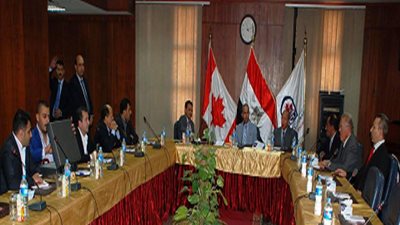 شراكة بين جامعة الأهرام الكندية والمركز الذهبى للتبادل الطلابى بالأردن