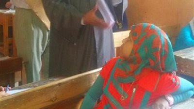 همام فى زيارة مفاجئة للجنه معهد الأشراف النموذجى