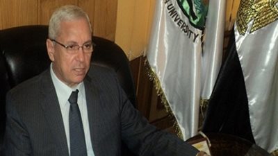 عبد الخالق بعد الحادث ..يقوم بزيارة مفاجئة للكلية التكنولوجية بالمحلة ويتفقد الامتحانات