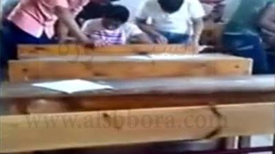 بالفيديو.. غش جماعي داخل لجنة لامتحانات الإعدادية بالسنبلاوين