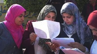 مفاجاه.. ورقة امتحان 