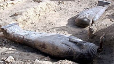 إيقاف أسره تنقب عن أثار بأحدى الجبال باسيوط