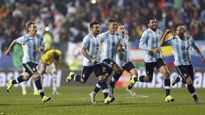 الارجنتين الى نهائى كوبا اميركا